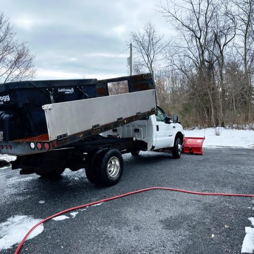 Snow removal services by Williams Property Management in Winchester, VA, ensuring clear driveways and walkways during winter